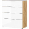 Meuble de rangement moderne 83 cm Sophia