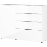 Buffet/bahut moderne 134 cm Sophia