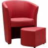 Fauteuil cabriolet & pouf IBIZA