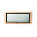 Miroir rectangulaire chêne/anthracite Loic