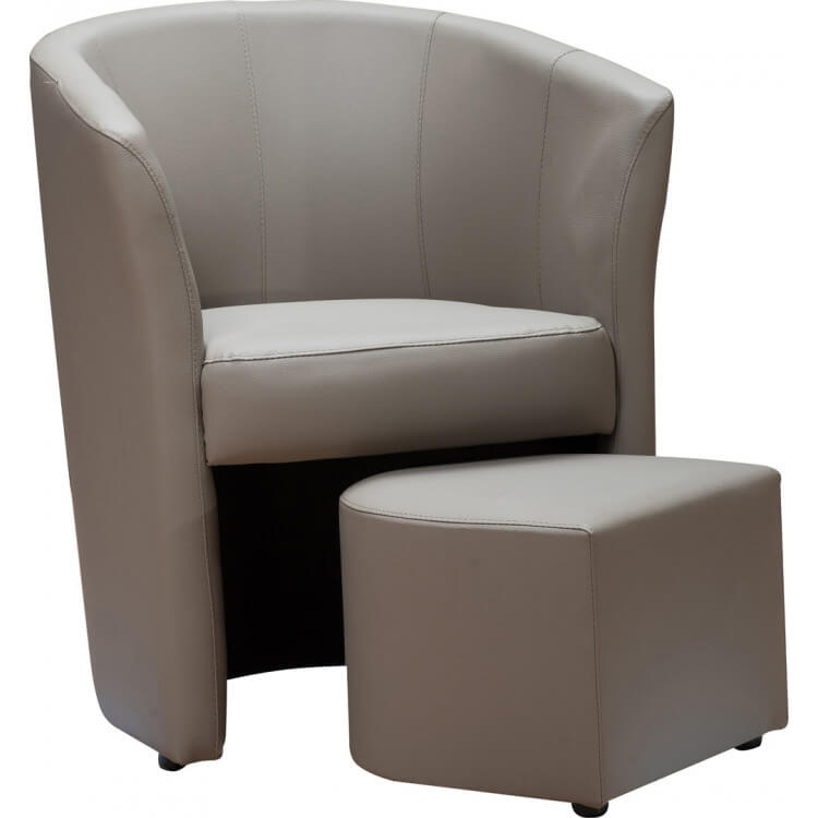 Fauteuil Cabriolet Avec Pouf