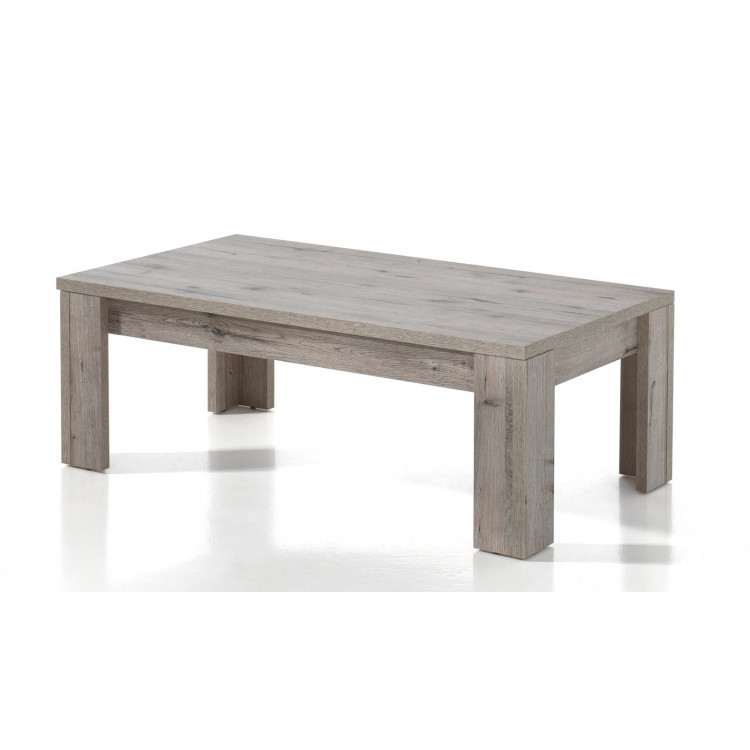 Table basse contemporaine chêne clair Varsovie