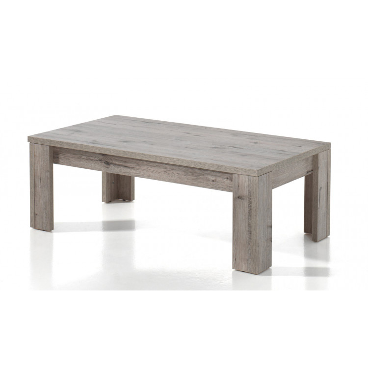 Table basse contemporaine chêne gris Priscillia