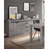 Buffet/bahut contemporain gris clair Vera