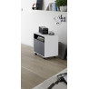 Caisson de bureau moderne blanc/anthracite Romeo