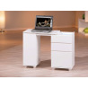 Bureau modulable moderne blanc Lally