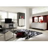 Buffet/bahut moderne blanc laqué Rodney