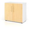 Armoire contemporaine avec portes verrouillables Ezra