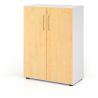 Armoire contemporaine avec portes verrouillables Ezra