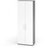 Armoire contemporaine avec portes verrouillables Ezra