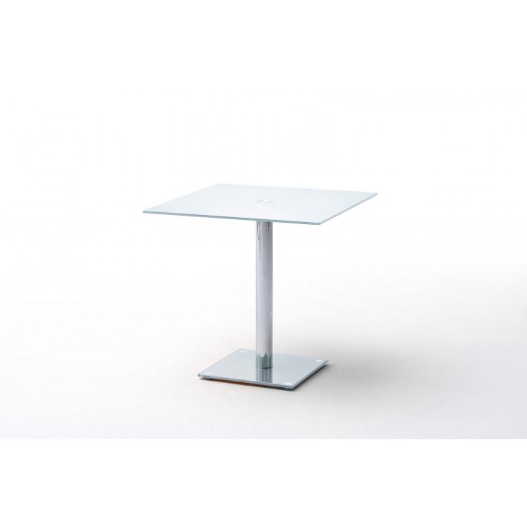Table à manger moderne en verre Trevor