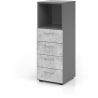 Armoire contemporaine avec tiroirs Ezra