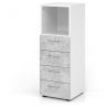 Armoire contemporaine avec tiroirs Ezra