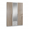 Armoire adulte contemporaine 135 cm Kattie