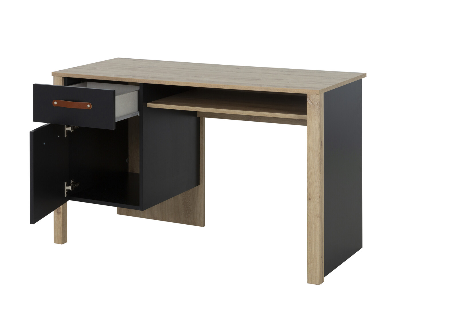 Bureau pour enfants Firmiana, 102 x 48 x 81,5 cm, Bleu Moderne - CBA