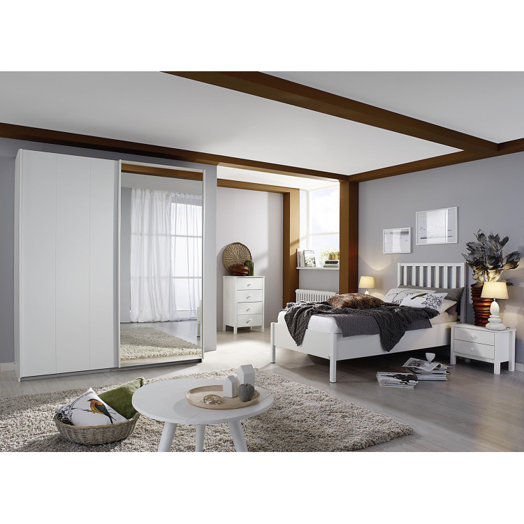 Chambre adulte moderne blanche San Francisco