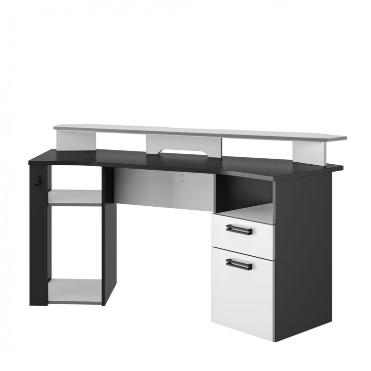 Bureau informatique gamer moderne anthracite Ranger