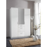 Armoire adulte contemporaine 135 cm Albertine