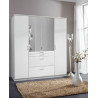 Armoire adulte contemporaine 180 cm Albertine