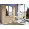 Armoire adulte contemporaine 180 cm Albertine