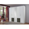 Armoire adulte contemporaine 225 cm Hambourg