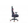 Fauteuil de bureau gamer en tissu noir/rouge Northon