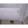 Chaise de salle à manger scandinave (lot de 2) Trudie