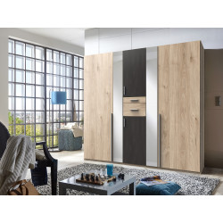 Armoire adulte moderne 225 cm Ondine