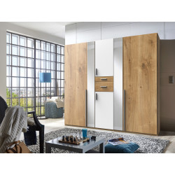 Armoire adulte moderne 225 cm Ondine