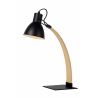 Lampe à poser moderne en bois et métal Scandino