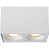 Spot design double led carré Benito