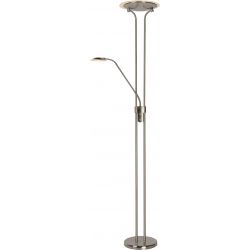 Lampadaire rustique en métal Led intégré Elis