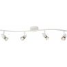 Plafonnier vintage led 4 spots Cecilia