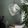 Suspension contemporaine en verre soufflé 1 lampe Jack