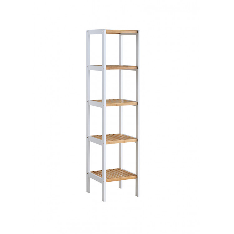 Etagère de rangement H 140 cm style nature Wood