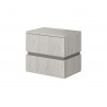 Chambre adulte contemporaine gris clair Vincent