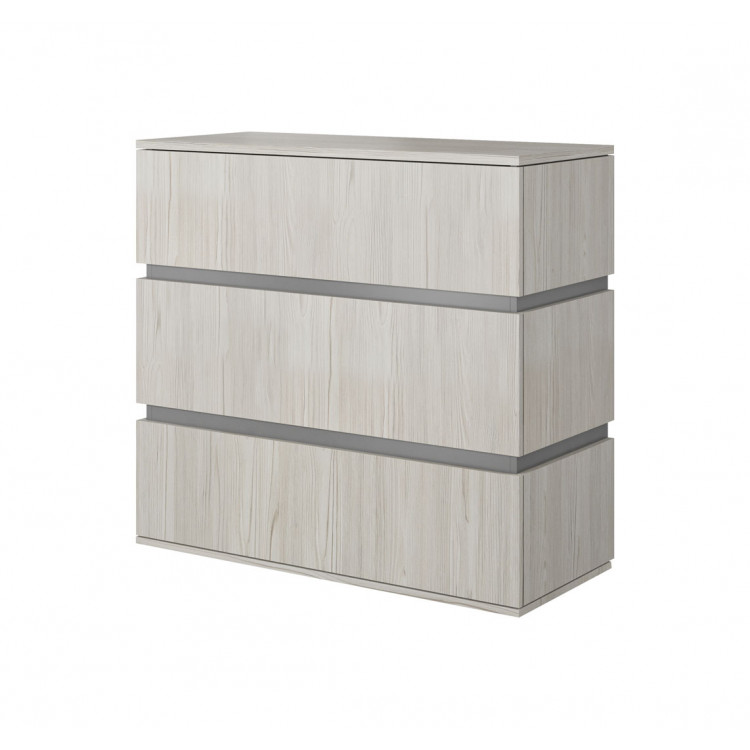 Commode adulte contemporaine gris clair Vincent