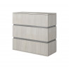 Commode adulte contemporaine gris clair Vincent