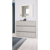 Commode adulte contemporaine gris clair Vincent