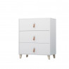 Chambre enfant contemporaine blanche Fidji