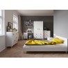 Chevet enfant contemporain blanc Fidji