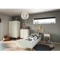 Chambre enfant scandinave blanc/chêne Lucas