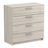Commode adulte contemporaine chêne clair Fabienne