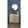 Commode adulte contemporaine chêne clair Fabienne