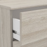 Commode adulte contemporaine chêne clair Fabienne