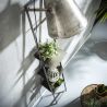 Lampe-étagère industrielle en métal gris Charlie