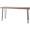 Table de bar contemporaine en acacia John