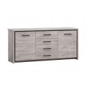 Buffet/bahut contemporain chêne gris Oliviera