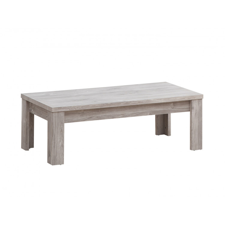 Table basse contemporaine chêne gris Oliviera