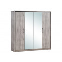 Armoire adulte contemporaine chêne gris Oliviera